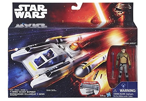 Star Wars Rebels Y-Wing Scout Bomber & Kanan Jarrus