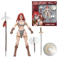 NJ Croce Red Sonja 5 1/2-Inch Bendable Action Figure