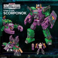 Transformers War For Cybertron Earthrise Titan Scorponok (Reissue)