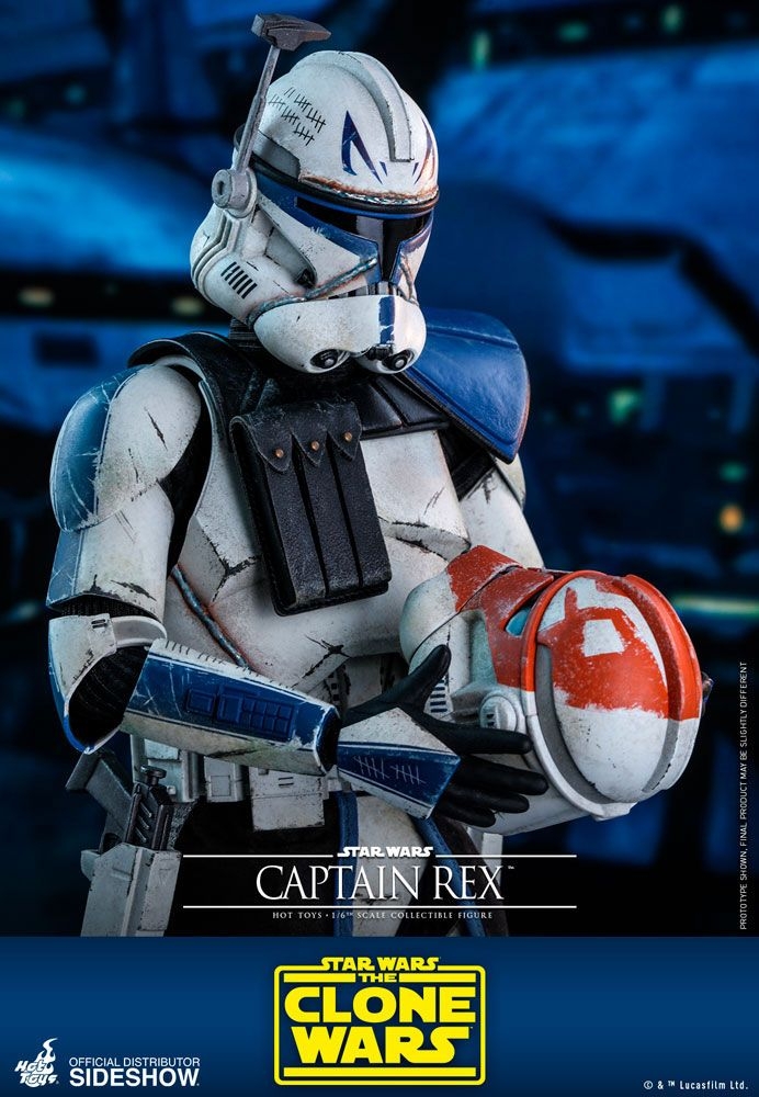 Hot Toys Star Wars Captain Rex 1/6 Scale Clone Wars Figure