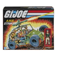 G.I. Joe Retro 3.75 Inch A.W.E Striker & Crankcase Vehicle ( Import )