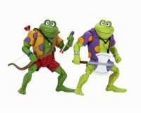NECA Teenage Mutant NInja Turtles Genghis and Rasputin Frog TMNT 2 Pack