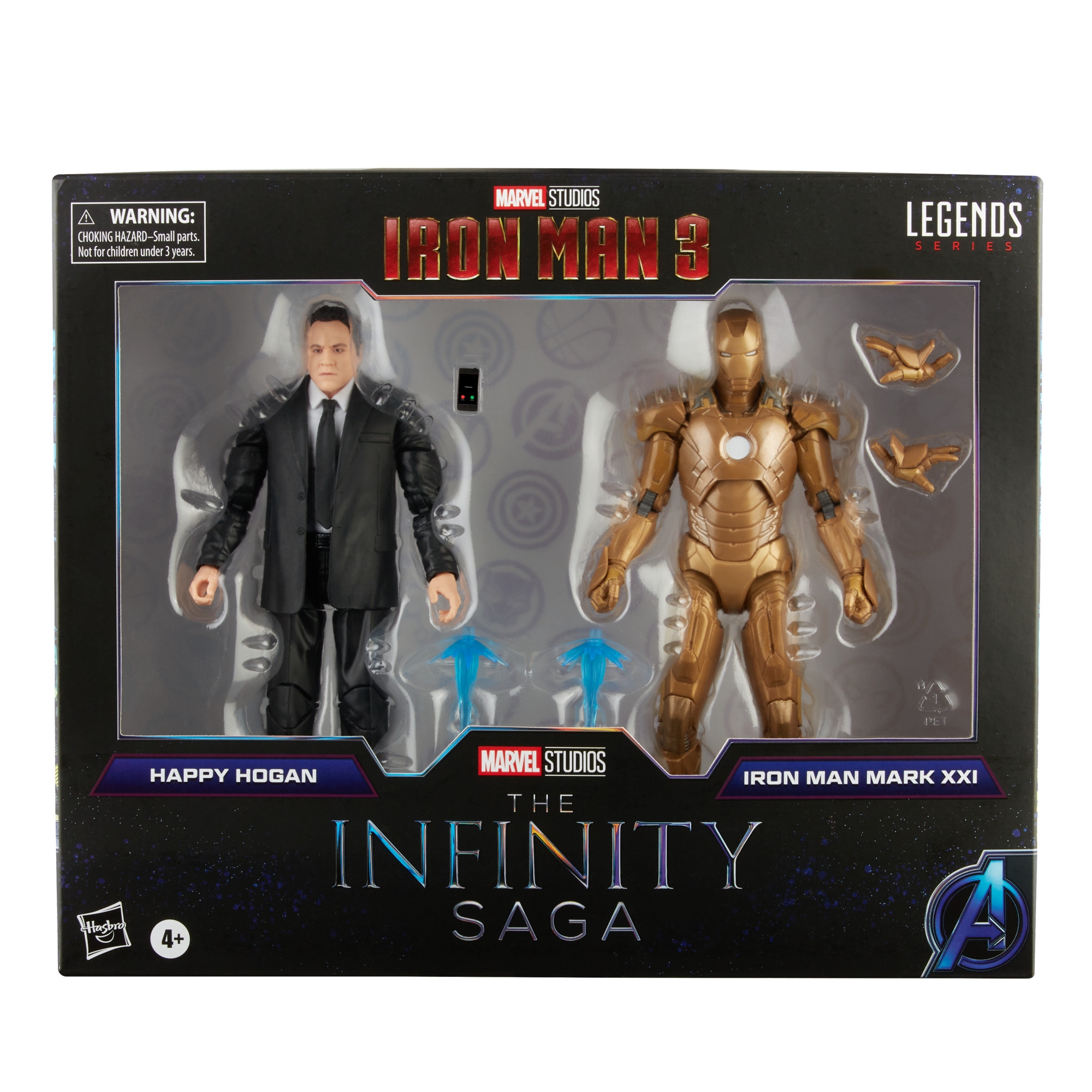 Marvel Legends Infinity Saga Happy Hogan and Iron Man Mark 21 Action Figure  2 Pack – Kapow Toys