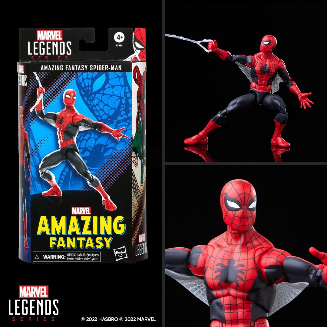 Marvel Legends Series Amazing Fantasy Spider Man — D Amazing