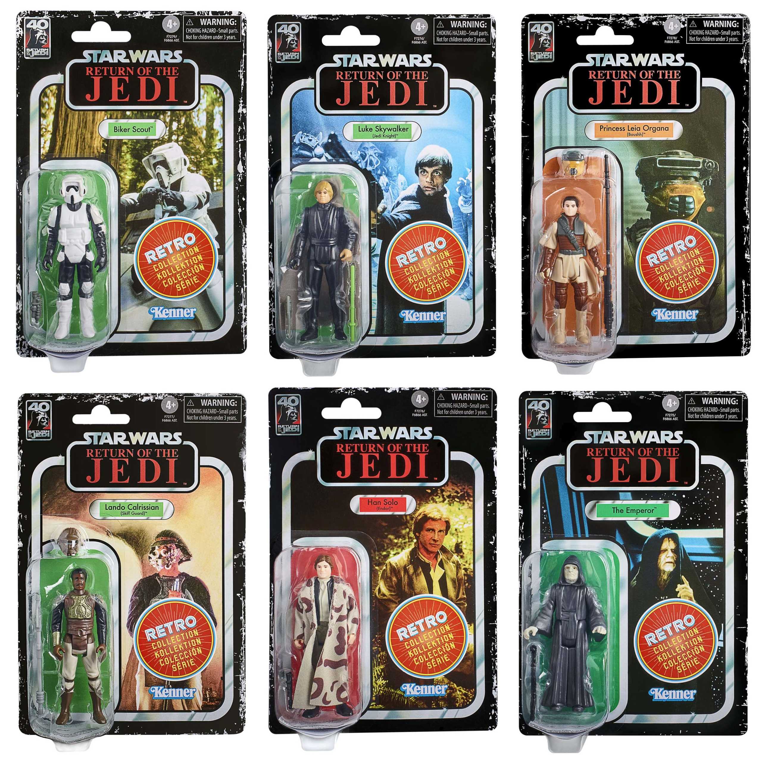 Figurine Star Wars Le retour du Jedi, choix varié, 9 1/2 po, 3 à 6 ans