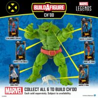 Marvel Legends X-Men Ch’od BAF Wave Set of 6