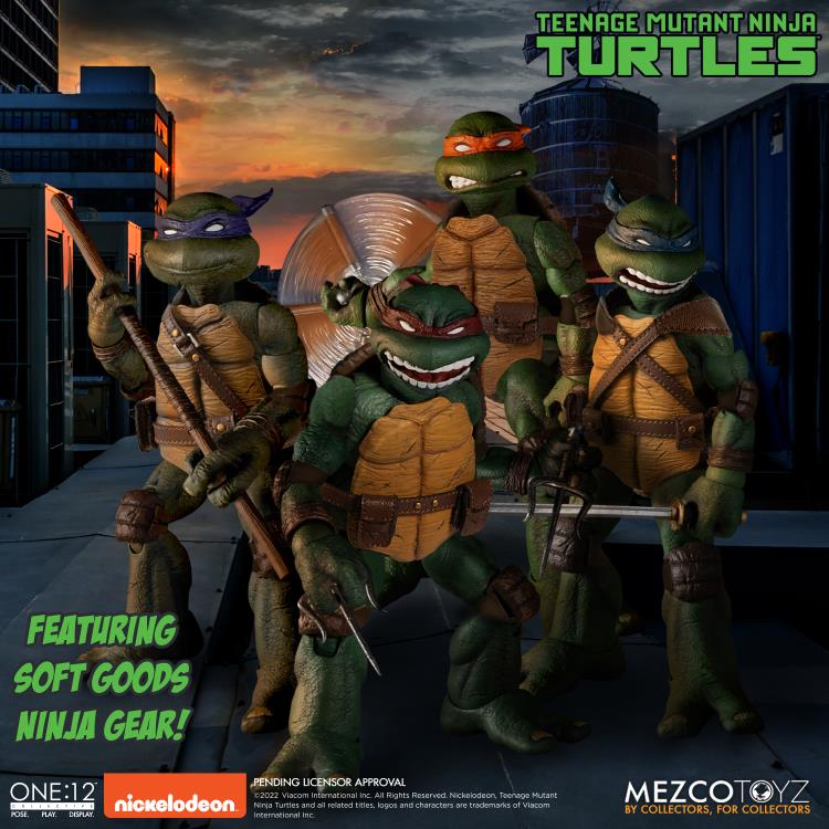 Mezco One:12 Collective Teenage Mutant Ninja Turtles Deluxe Box