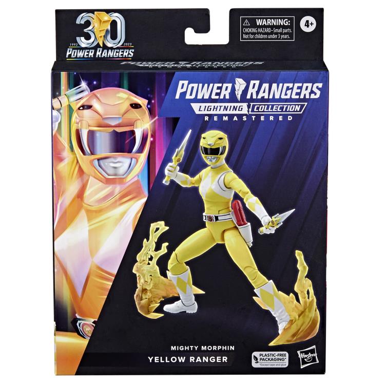 Figurine Power Rangers Mighty Morphin Trini Articulée - Ranger Jaune
