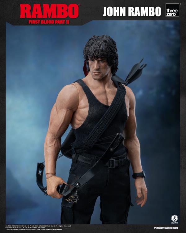 Threezero Rambo First Blood Part II Rambo Figure – Kapow Toys