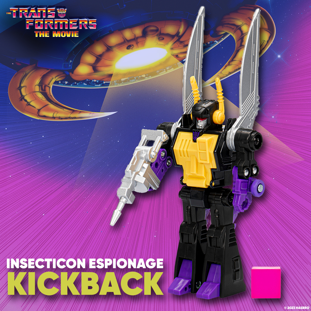 Transformers G1 Retro Reissue Kickback Kapow Toys