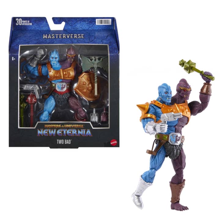 Masters of the Universe Masterverse Two-Bad - Kapow Toys