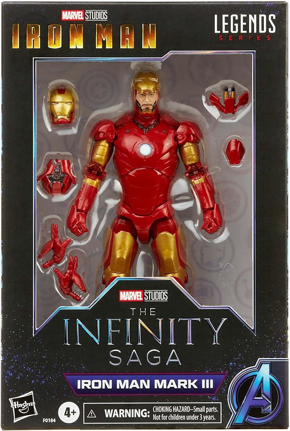 Figurine Iron Man Mark III Altaya - Pièce Cuisse Gauche N°37 - Neuf - Échelle 1:3