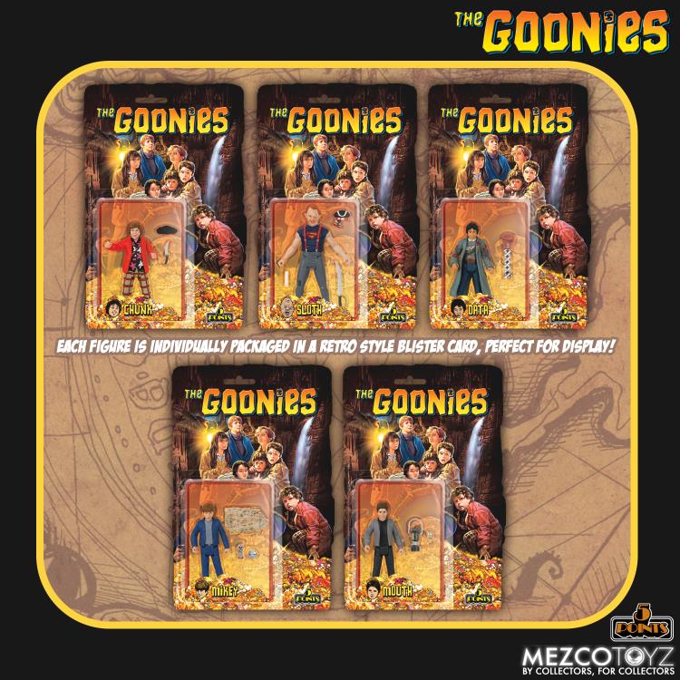 グーニーズ The Goonies Mezcoメズコ　 5体セット Mezco The Goonies 5 Points Set of 5 Figures – Kapow Toys
