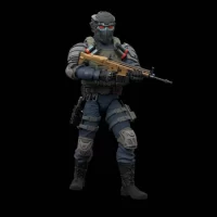 Operation: Monster Force Delta Red Urban Operations Trooper 6 Inch Action Figure Reissue