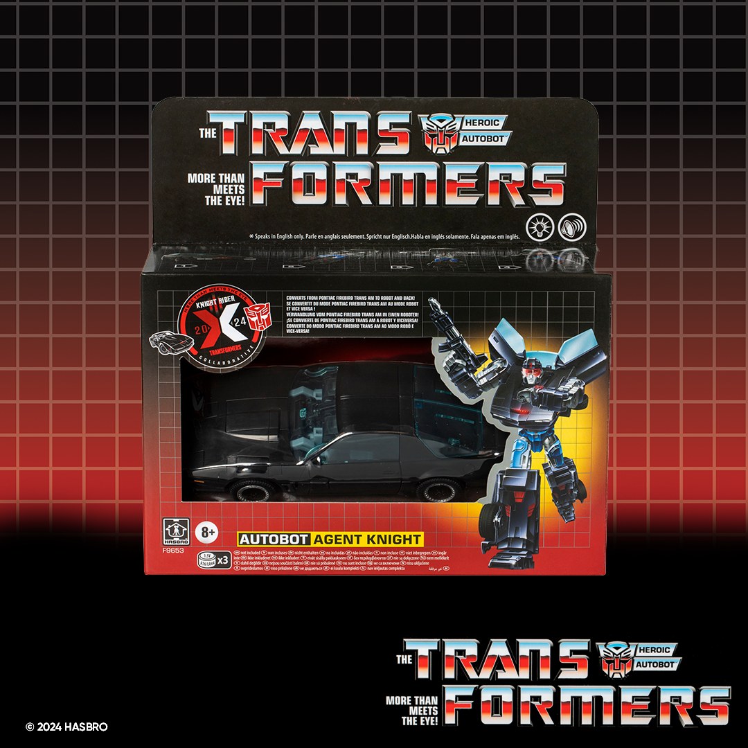 Transformers X Knight Rider Agent Knight Crossover NON MINT BOX – Kapow ...