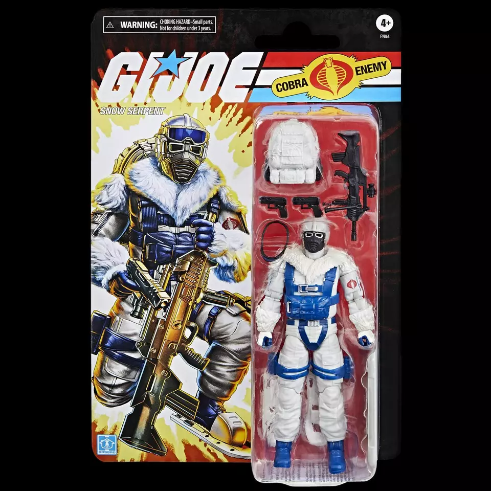 Hasbro G.I. Joe Gijoe Gi.Joe ARAH Snow Serpent Serpent des