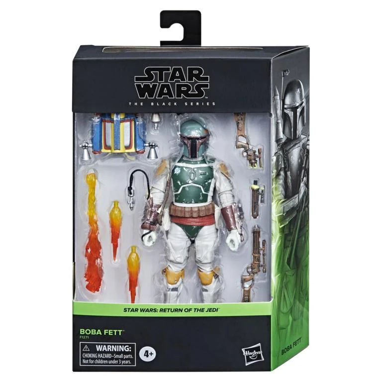 Figurine Star Wars Black Series Boba Fett Deluxe ROTJ 6" - Neuf Sous Blister - Hasbro 2021