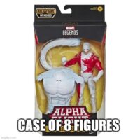 Marvel Legends Alpha Flight Guardian Case of 8 Figures