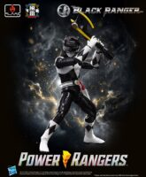 Flame Toys Furai Action MMPR Black Ranger Action Figure Model Kit