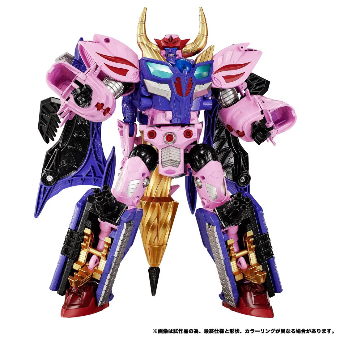 Transformers Takara New Legends NL-05 Galvatron BWII dalam mode robot dengan Galva Axe