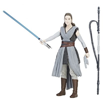 Star Wars Force Link 3.75 Inch Rey Jedi Training ( The Last Jedi ) -13861