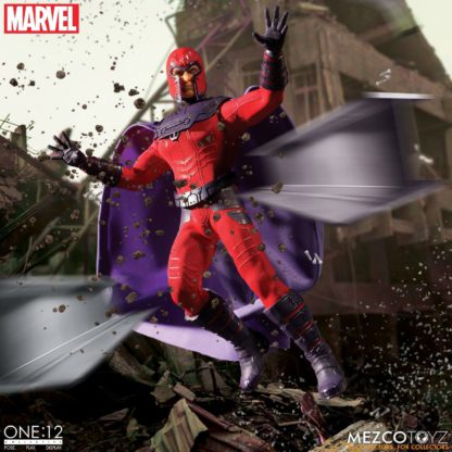 Mezco One:12 Collective Magneto Action Figure-0