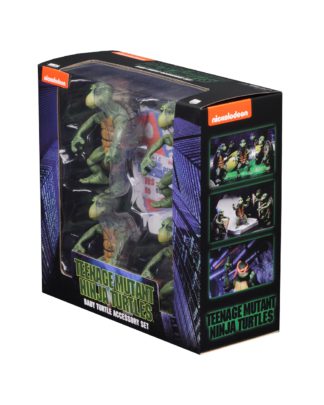 NECA TMNT Teenage Mutant Ninja Turtles 1/4 Baby Turtle Set-0