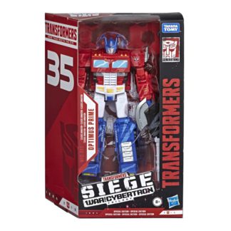 Transformers War For Cybertron Siege 35th Anniversary Optimus Prime Animation Colours -0