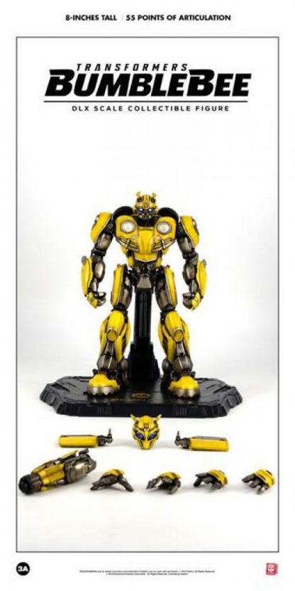 ThreeA 3A X Hasbro Bumblebee Movie Deluxe Bumblebee 8 Inch Action Figure-21580