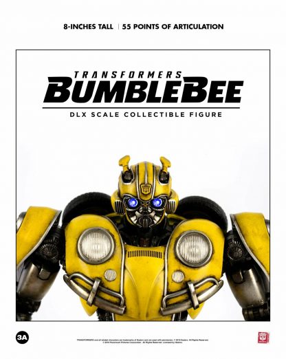 ThreeA 3A X Hasbro Bumblebee Movie Deluxe Bumblebee 8 Inch Action Figure-21581
