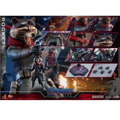 Hot Toys Avengers Endgame Rocket Racoon 1/6 Scale Figure-21840