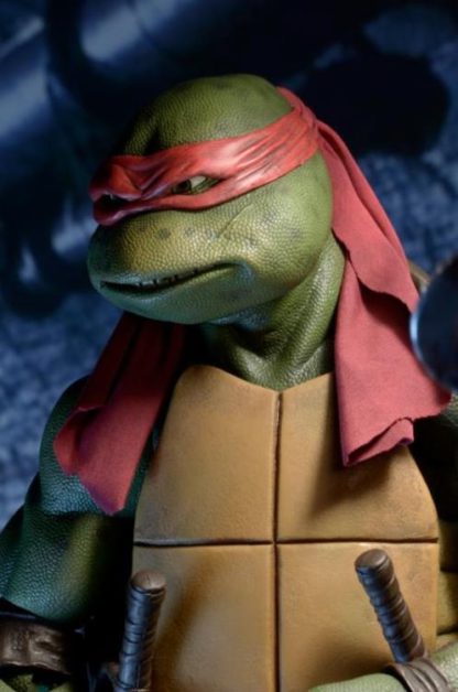 NECA TMNT Teenage Mutant Ninja Turtles 1/4 Scale Raphael Figure-0