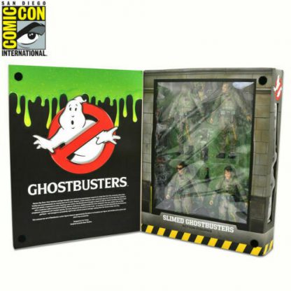 Diamond Select SDCC Exclusive Slimed Ghostbusters 4 Pack Limited to 1984 Pieces-22197