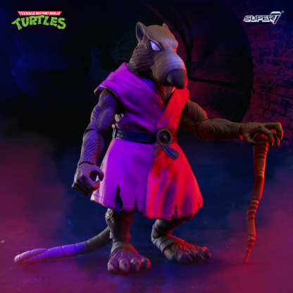 Super 7 TMNT Master Splinter Teenage Mutant Ninja Turtles Action Figure-0