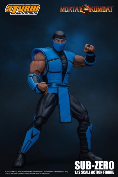 Mortal Kombat Sub-Zero Storm Collectibles Action Figure -0