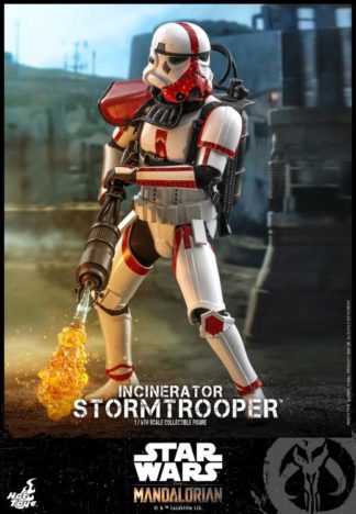 Hot Toys Star Wars The Mandalorian Incinerator Trooper 1/6 Scale Figure-0