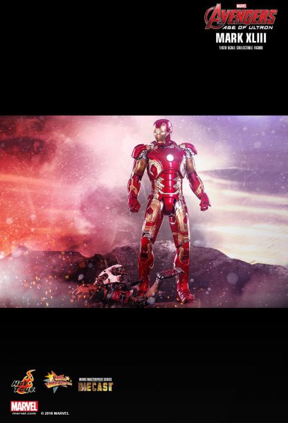 Hot Toys Avengers Age Of Ultron Iron Man Mark XLIII Diecast Reissue 1/6 Scale Figure-23234