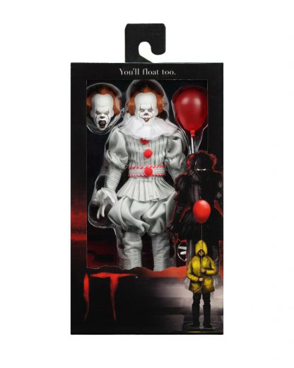 NECA Pennywise ( 2017 ) Retro Clothed Action Figure-23951