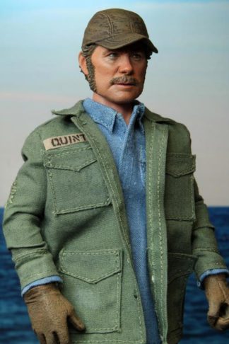 NECA Jaws Quint Retro Clothed Action Figure-0