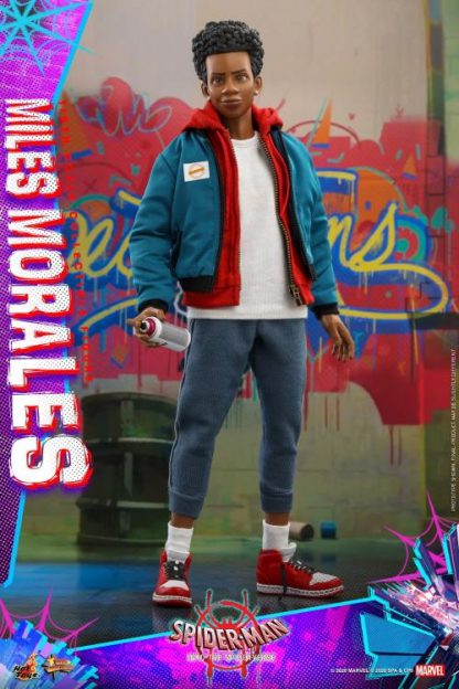 Hot Toys Miles Morales Into The Spiderverse 1/6th Scale Figure -24221