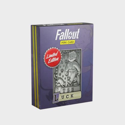 Fallout Limited Edition Perk Card - Luck 1/1 Replica-0