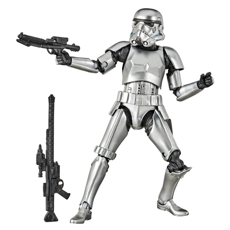 Star Wars The Black Series Carbonized – Action Figure Scout Trooper 15 Cm (The Mandalorian) Con Blaster