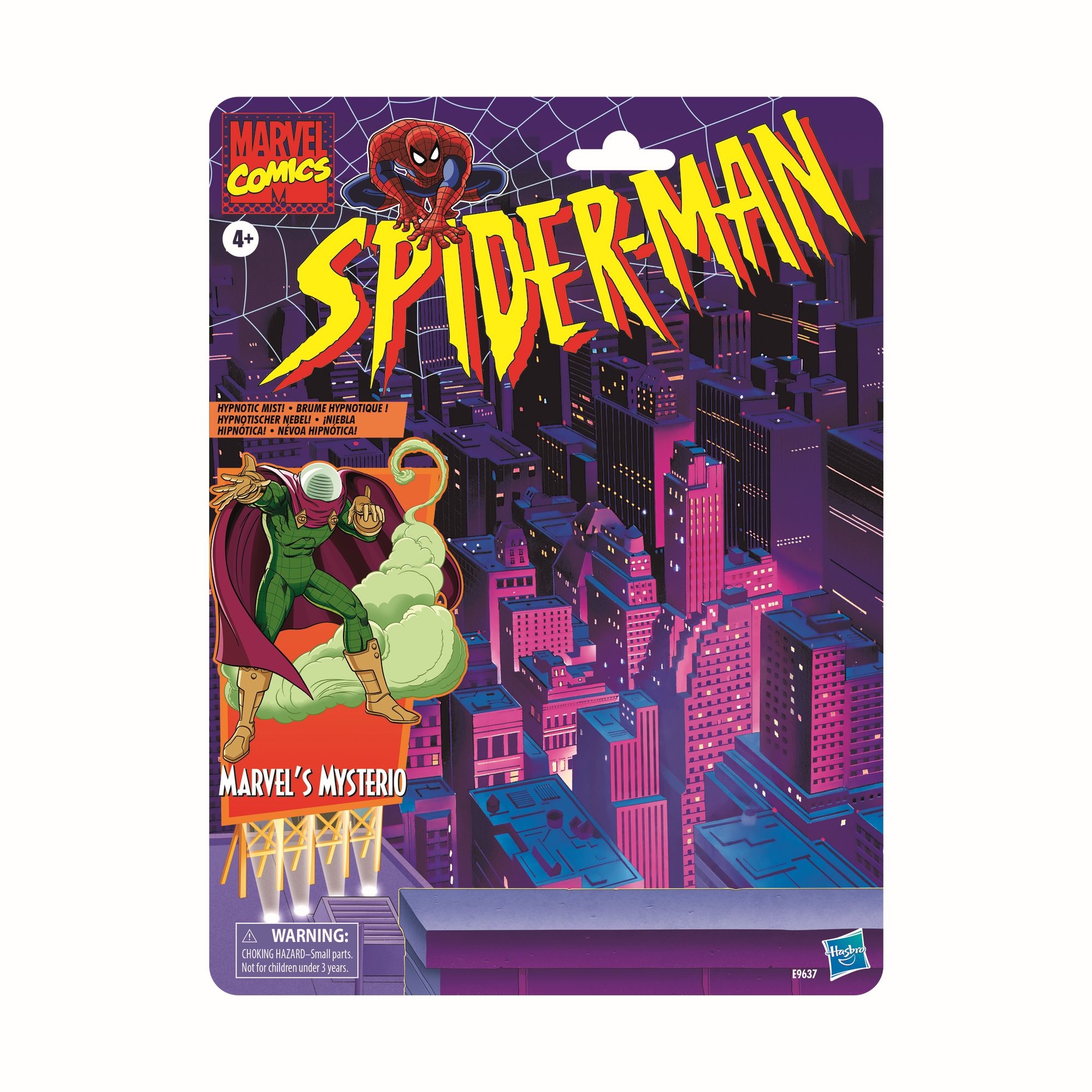 Marvel Legends Retro Mysterio Spider-Man Action Figure-24727 Marvel Legends Retro Mysterio Spider-Man Action Figure-24727