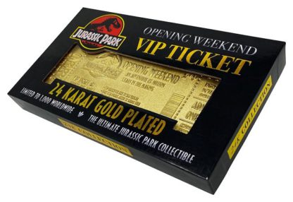 Jurassic Park Opening Weekend Golden Ticket 1/1 Replica -24989