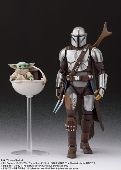 Star Wars S.H Figuarts The Mandalorian The Child Action Figure-24713