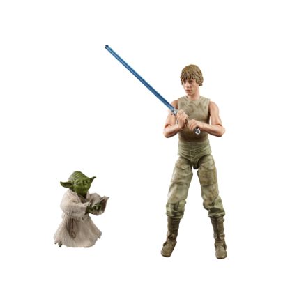 Star Wars Black Series Deluxe Luke Skywalker and Yoda 2 Pack