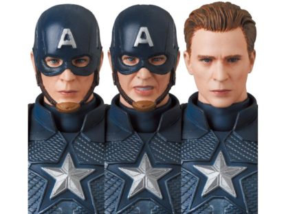 Avengers Endgame Mafex Captain America No 130 Action Figure-25589