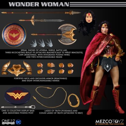 Mezco One:12 Collective Wonder Woman DC Comics. Action Figure-25535