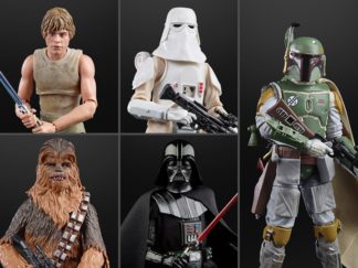 Star Wars 40th Anniversary Black Series Wave 3 Set of 5 -0