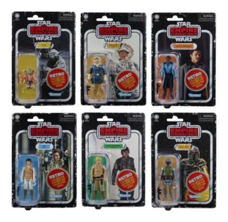 Star Wars Retro Series Wave 2 Set of 6 Sealed Case